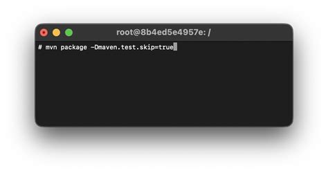 use test file from maven package|maven command to skip tests.